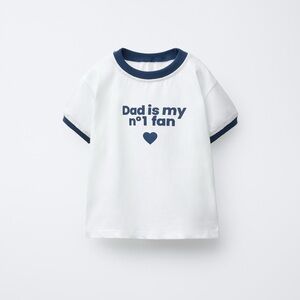 ZARA DAD IS MY NUMBER 1 FAN SHIRT